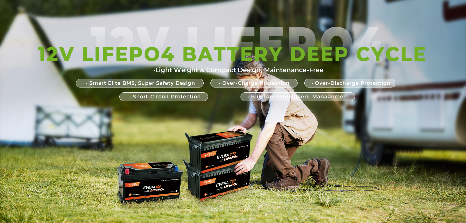 RV lithium battery